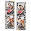 Dzień policjanta z szarym tłem + pojazdy i ludzie - Paski 15x5cm model 106 - Thumbnail Image 4