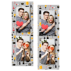 Dzień policjanta z szarym tłem + pojazdy i ludzie - Paski 15x5cm model 106 - Thumbnail Image 7