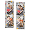 Dzień policjanta z szarym tłem + pojazdy i ludzie - Paski 15x5cm model 106 - Thumbnail Image 8