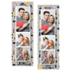 Dzień policjanta z szarym tłem + pojazdy i ludzie - Paski 15x5cm model 107 - Thumbnail Image 6