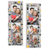 Dzień policjanta z szarym tłem + pojazdy i ludzie - Paski 15x5cm model 107 - Thumbnail Image 8