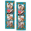 Dzień Tygrysa z niebieskim tłem + zwierzęta i kolaż - Paski 15x5cm model 107 - Thumbnail Image 7