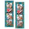 Dzień Tygrysa z niebieskim tłem + zwierzęta i kolaż - Paski 15x5cm model 107 - Thumbnail Image 8