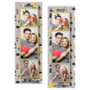 Dzień policjanta z szarym tłem + pojazdy i ludzie - Paski 15x5cm model 108 - Thumbnail Image 2