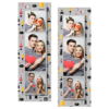 Dzień policjanta z szarym tłem + pojazdy i ludzie - Paski 15x5cm model 108 - Thumbnail Image 3