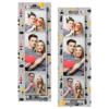 Dzień policjanta z szarym tłem + pojazdy i ludzie - Paski 15x5cm model 108 - Thumbnail Image 4