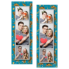 Dzień Tygrysa z niebieskim tłem + zwierzęta i kolaż - Paski 15x5cm model 108 - Thumbnail Image 3