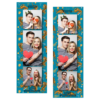 Dzień Tygrysa z niebieskim tłem + zwierzęta i kolaż - Paski 15x5cm model 108 - Thumbnail Image 8