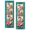 Dzień Tygrysa z niebieskim tłem + zwierzęta i kolaż - Paski 15x5cm model 109 - Thumbnail Image 2