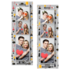 Dzień policjanta z szarym tłem + pojazdy i ludzie - Paski 15x5cm model 109 - Thumbnail Image 4