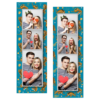 Dzień Tygrysa z niebieskim tłem + zwierzęta i kolaż - Paski 15x5cm model 109 - Thumbnail Image 3