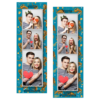 Dzień Tygrysa z niebieskim tłem + zwierzęta i kolaż - Paski 15x5cm model 109 - Thumbnail Image 4