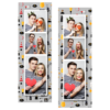 Dzień policjanta z szarym tłem + pojazdy i ludzie - Paski 15x5cm model 109 - Thumbnail Image 5