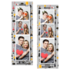 Dzień policjanta z szarym tłem + pojazdy i ludzie - Paski 15x5cm model 109 - Thumbnail Image 6