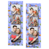 Dzień bez komórki z niebieskim tłem + ludzie i chmury - Paski 15x5cm model 109 - Thumbnail Image 8