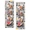 Dzień policjanta z szarym tłem + pojazdy i ludzie - Paski 15x5cm model 109 - Thumbnail Image 7