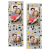 Dzień policjanta z szarym tłem + pojazdy i ludzie - Paski 15x5cm model 110 - Thumbnail Image 1