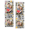 Dzień policjanta z szarym tłem + pojazdy i ludzie - Paski 15x5cm model 110 - Thumbnail Image 2
