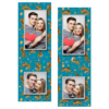 Dzień Tygrysa z niebieskim tłem + zwierzęta i kolaż - Paski 15x5cm model 110 - Thumbnail Image 3