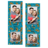 Dzień Tygrysa z niebieskim tłem + zwierzęta i kolaż - Paski 15x5cm model 110 - Thumbnail Image 4