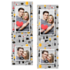Dzień policjanta z szarym tłem + pojazdy i ludzie - Paski 15x5cm model 110 - Thumbnail Image 5