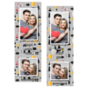 Dzień policjanta z szarym tłem + pojazdy i ludzie - Paski 15x5cm model 110 - Thumbnail Image 6