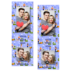 Dzień bez komórki z niebieskim tłem + ludzie i chmury - Paski 15x5cm model 110 - Thumbnail Image 8