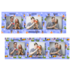Dzień bez komórki z niebieskim tłem + ludzie i chmury - Paski 5x15cm model 202 - Thumbnail Image 8