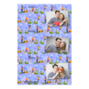 Dzień bez komórki z niebieskim tłem + ludzie i chmury - Pocztówka 15x10cm model 301 - Thumbnail Image 2