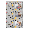 Dzień policjanta z szarym tłem + pojazdy i ludzie - Pocztówka 15x10cm model 301 - Thumbnail Image 1