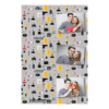 Dzień policjanta z szarym tłem + pojazdy i ludzie - Pocztówka 15x10cm model 301 - Thumbnail Image 2