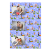 Dzień bez komórki z niebieskim tłem + ludzie i chmury - Pocztówka 15x10cm model 302 - Thumbnail Image 1