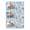 Fotobudka na weselu z błękitnym tłem + obrączki i kwiaty - Pocztówka 15x10cm model 302 - Thumbnail Image 2