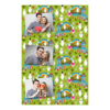 Dzień Włóczykija z zielonym tłem + kwiaty - Pocztówka 15x10cm model 302 - Thumbnail Image 1
