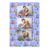 Dzień bez komórki z niebieskim tłem + ludzie i chmury - Pocztówka 15x10cm model 306 - Thumbnail Image 1