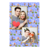 Dzień bez komórki z niebieskim tłem + ludzie i chmury - Pocztówka 15x10cm model 307 - Thumbnail Image 1