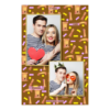 Dzień Papieru z brązowym tłem + dzieci i kolaż - Pocztówka 15x10cm model 307 - Thumbnail Image 2