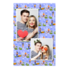 Dzień bez komórki z niebieskim tłem + ludzie i chmury - Pocztówka 15x10cm model 307 - Thumbnail Image 5