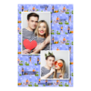 Dzień bez komórki z niebieskim tłem + ludzie i chmury - Pocztówka 15x10cm model 307 - Thumbnail Image 6