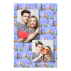 Dzień bez komórki z niebieskim tłem + ludzie i chmury - Pocztówka 15x10cm model 307 - Thumbnail Image 7