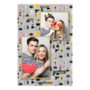 Dzień policjanta z szarym tłem + pojazdy i ludzie - Pocztówka 15x10cm model 308 - Thumbnail Image 2
