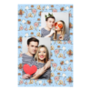 Fotobudka na weselu z błękitnym tłem + obrączki i kwiaty - Pocztówka 15x10cm model 308 - Thumbnail Image 7