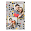 Dzień policjanta z szarym tłem + pojazdy i ludzie - Pocztówka 15x10cm model 309 - Thumbnail Image 1