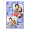 Dzień bez komórki z niebieskim tłem + ludzie i chmury - Pocztówka 15x10cm model 309 - Thumbnail Image 6