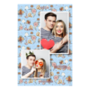 Fotobudka na weselu z błękitnym tłem + obrączki i kwiaty - Pocztówka 15x10cm model 309 - Thumbnail Image 6