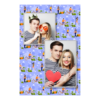 Dzień bez komórki z niebieskim tłem + ludzie i chmury - Pocztówka 15x10cm model 310 - Thumbnail Image 3