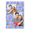 Dzień bez komórki z niebieskim tłem + ludzie i chmury - Pocztówka 15x10cm model 310 - Thumbnail Image 7