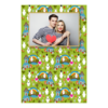 Dzień Włóczykija z zielonym tłem + kwiaty - Pocztówka 15x10cm model 311 - Thumbnail Image 1