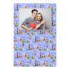 Dzień bez komórki z niebieskim tłem + ludzie i chmury - Pocztówka 15x10cm model 311 - Thumbnail Image 3