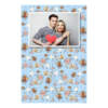 Fotobudka na weselu z błękitnym tłem + obrączki i kwiaty - Pocztówka 15x10cm model 311 - Thumbnail Image 5
